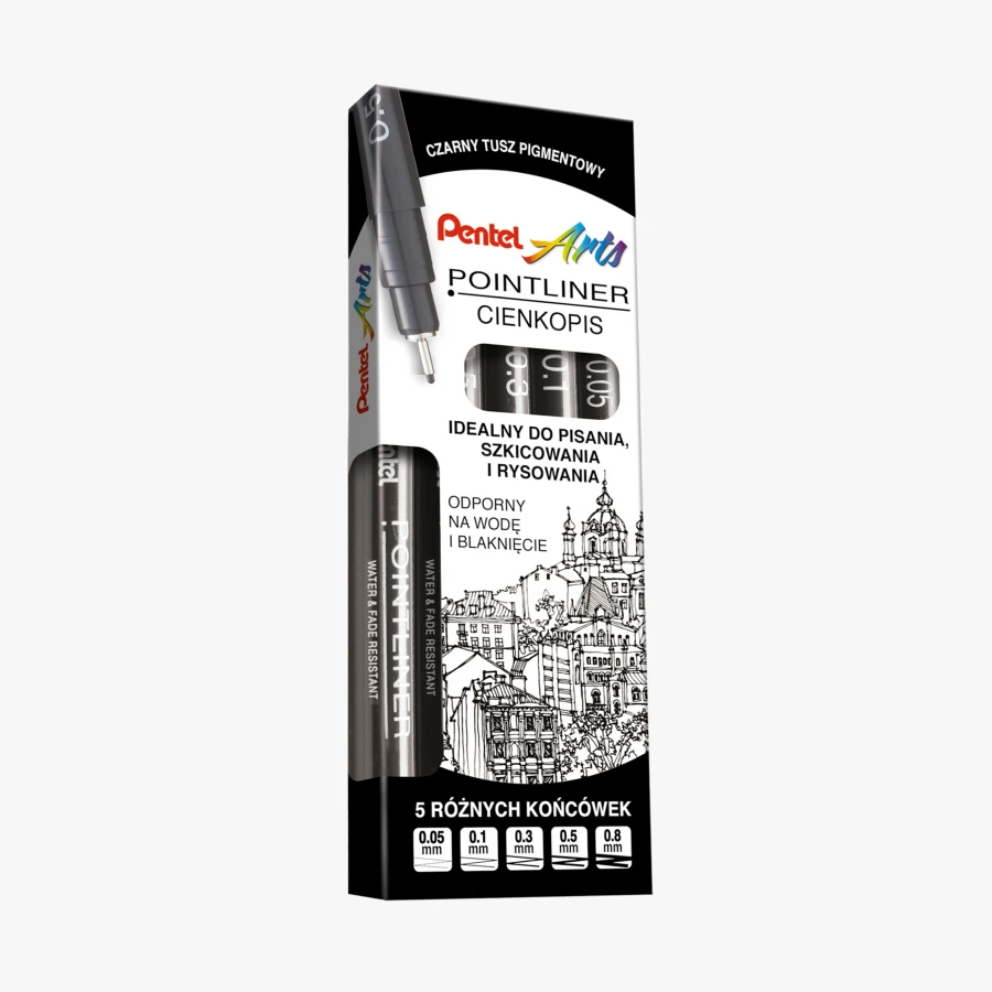 Devangari-art-cienkopisy-pentel-pointliner-04