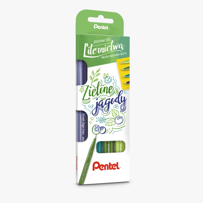 Devangari-art-pentel-touch-brush-pen-zestaw-pastelowy-zielone-jagody-10