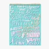 Zeszyt z ćwiczeniami do brush letteringu PODSTAWY (alfabet, codzienne frazy)