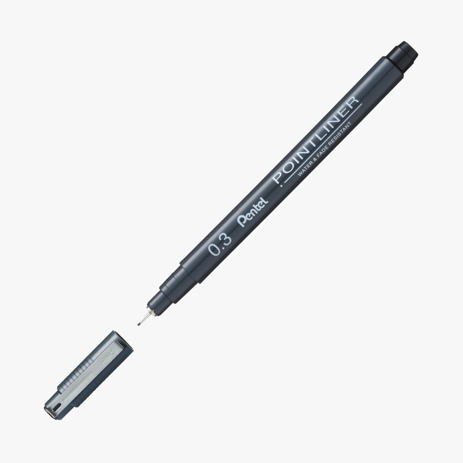 Devangari-art-cienkopis-pentel-pointliner-03