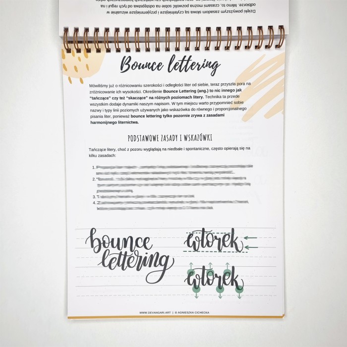 Devangari-art-zeszyt-cwiczen-do-kaligrafii-brush-lettering-bounce-skaczace-tanczace-pismo-02