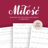 DO DRUKU Arkusze ćwiczeń do brush letteringu - Miłość, Walentynki (e-book)