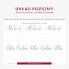 Devangari art - szablon do kaligrafii - milosc - 04