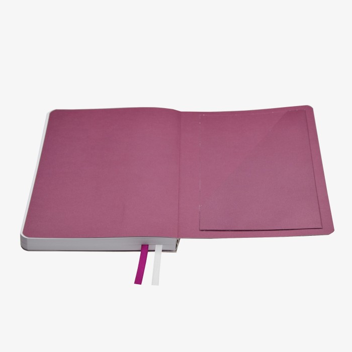 Back pocket for small cards and notes