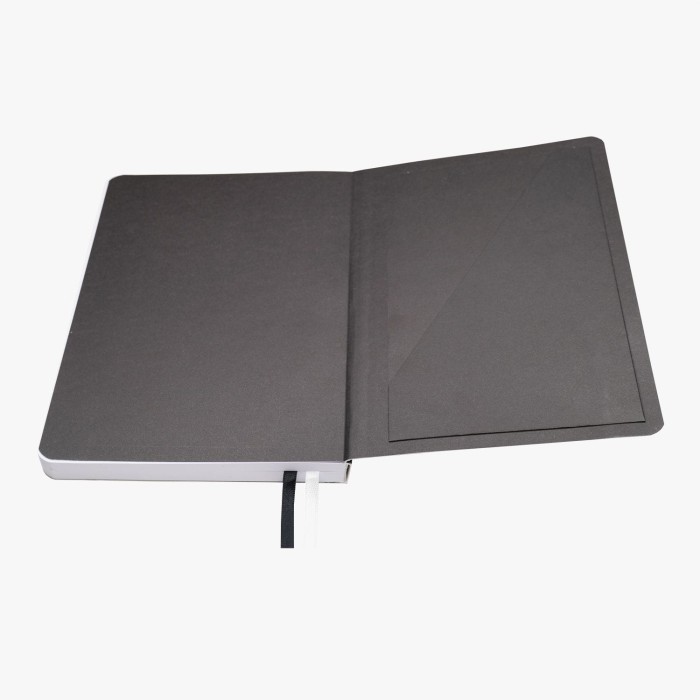 Back pocket for small cards and notes