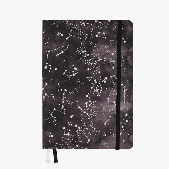 Starry Night Devangari softcover notebook