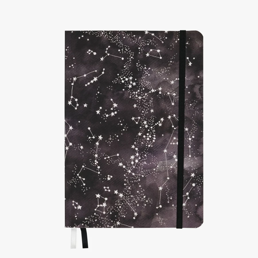Starry Night Devangari softcover notebook