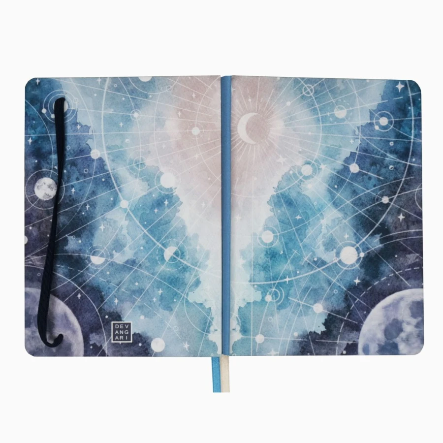 Universe dotted notebook hardcover