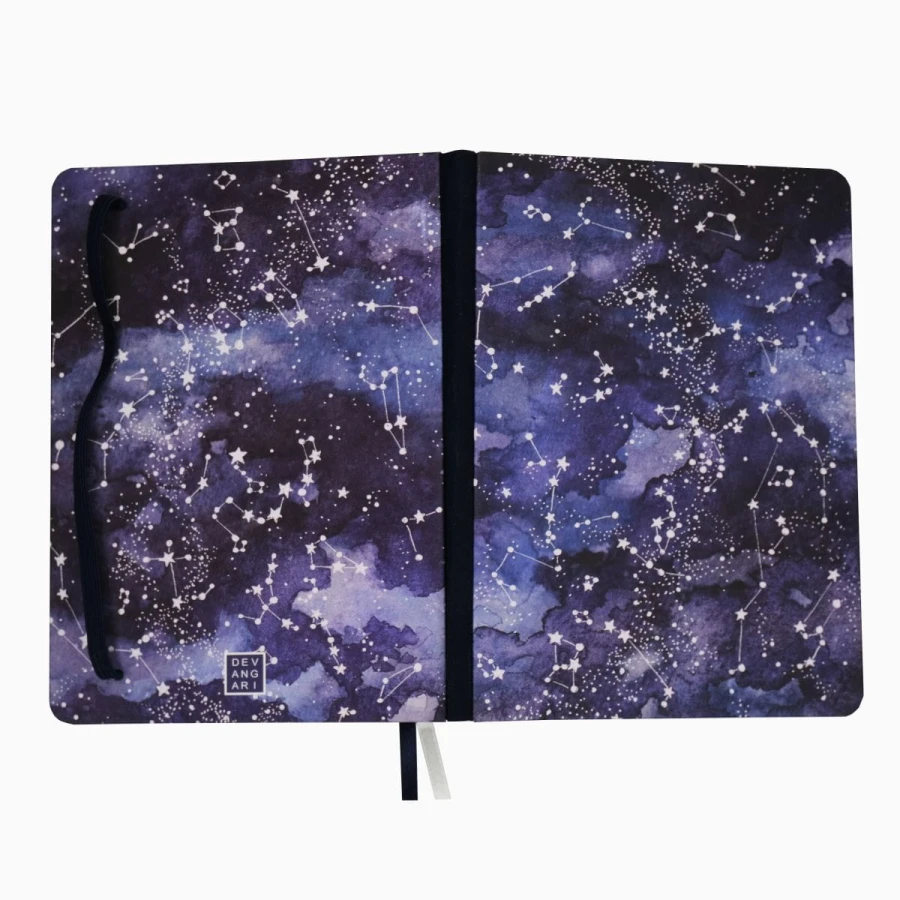 Night Sky dotted notebook