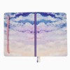 Clouds dotted notebook