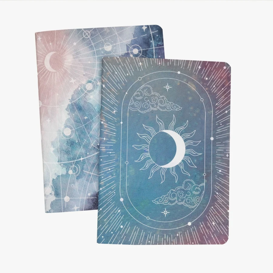 2 dotted notebook set