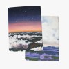 Set of two stapled notebooks
