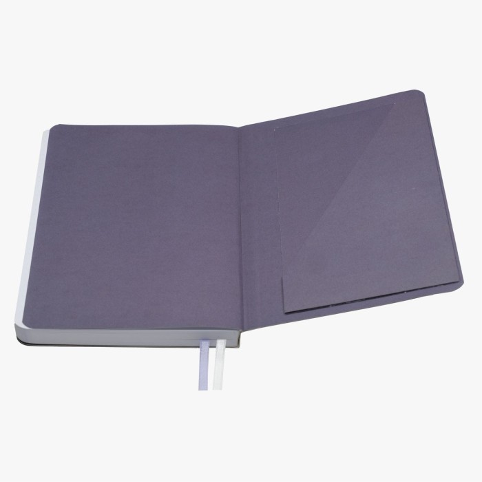 Back pocket for small cards and notes