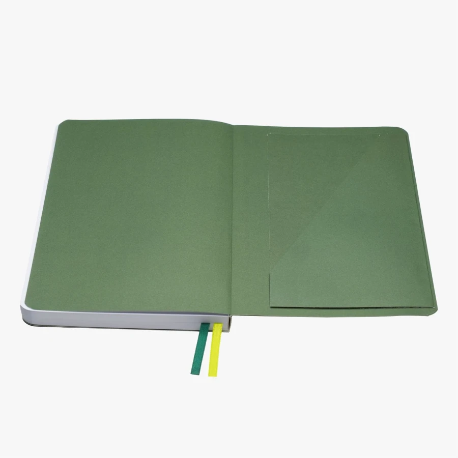 Back pocket for small cards and notes