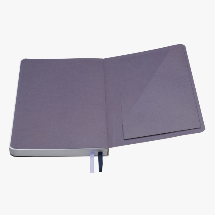 Back pocket for small cards and notes