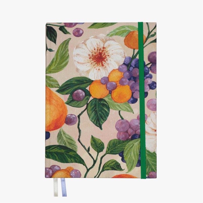 Dotted notebook Blooming Orchard
