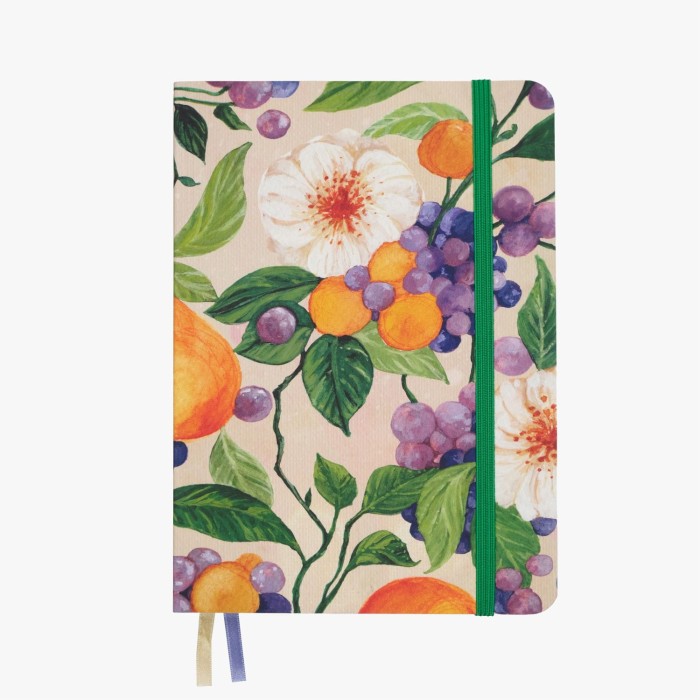 Blooming Orchard Devangari softcover notebook