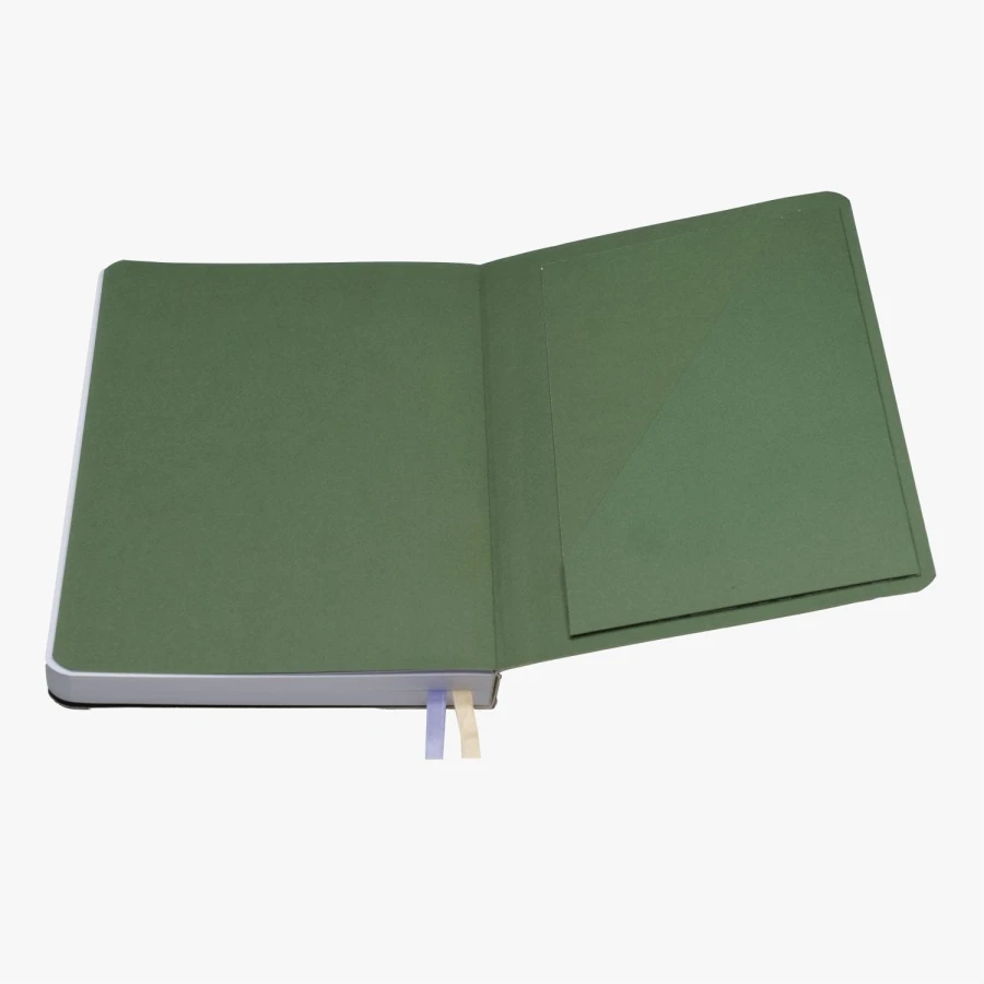 Back pocket for small cards and notes
