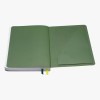 Back pocket for small cards and notes