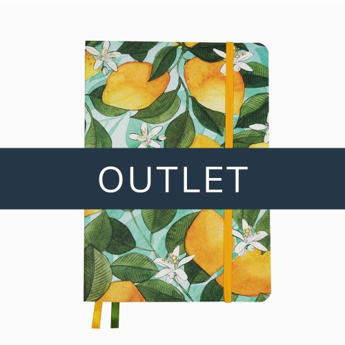 OUTLET - Lemon Tree - notes w kropki (B5) - miękka oprawa, 120gsm 