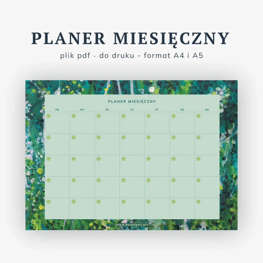 Devangari-planer-miesieczny-kalendarz-do-druku-pdf-Garden-A4-A5.jpg