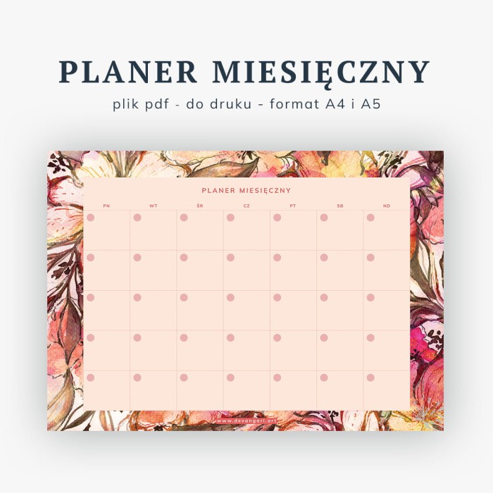 Devangari-planer-miesieczny-kalendarz-do-druku-pdf-Blossom-of-Fire-A4-A5.jpg