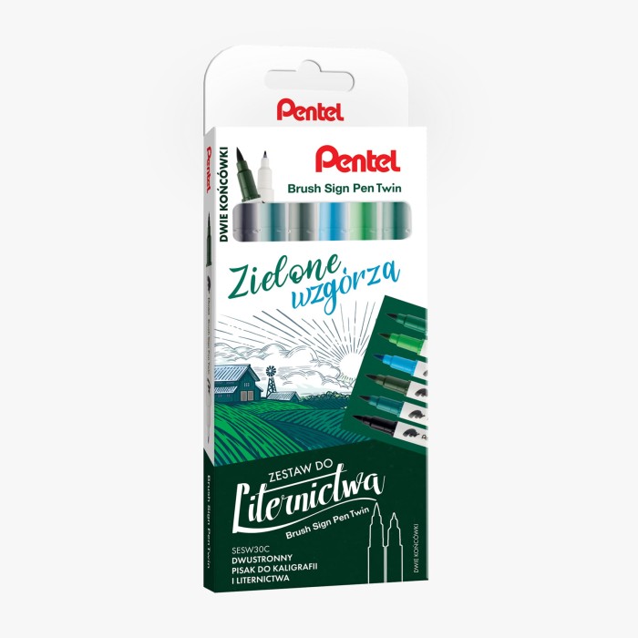 Zestaw-6-Brush-Pen-Sign-Twin-Pentel-Zielone-wzgorza-01.jpg