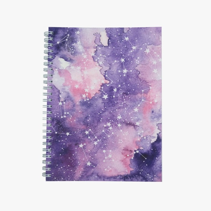 Devangari kołozeszyt Pastel Galaxy