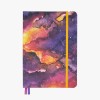 notes w kropki devangari sunset galaxy