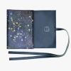 Shimmering Stars - Etui na notes, otulacz na książkę A5 - zwijane
