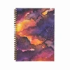 Sunset Galaxy - kołozeszyt w kropki (B5), miękka oprawa, 120 gsm