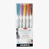 Devangari-art-zebra-brush-pen-mildliner-zestaw-warm