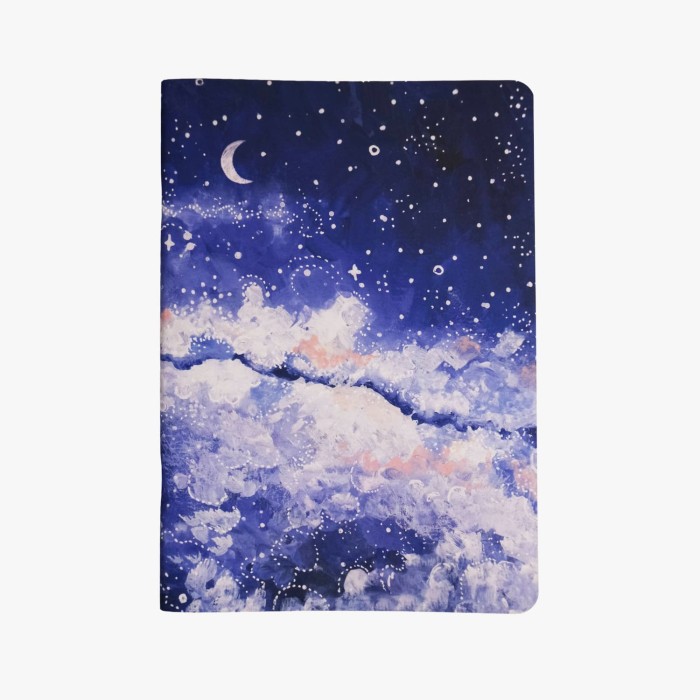 Devangari art zeszyt w kropki Milky Way