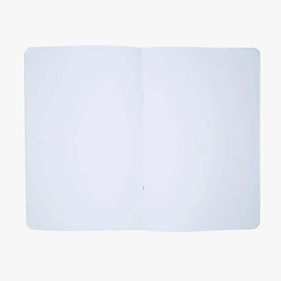Devangari art wnętrze zeszytu w kropki