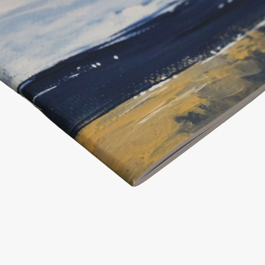 Devangari art zeszyt kropki A5 Baltic Sea