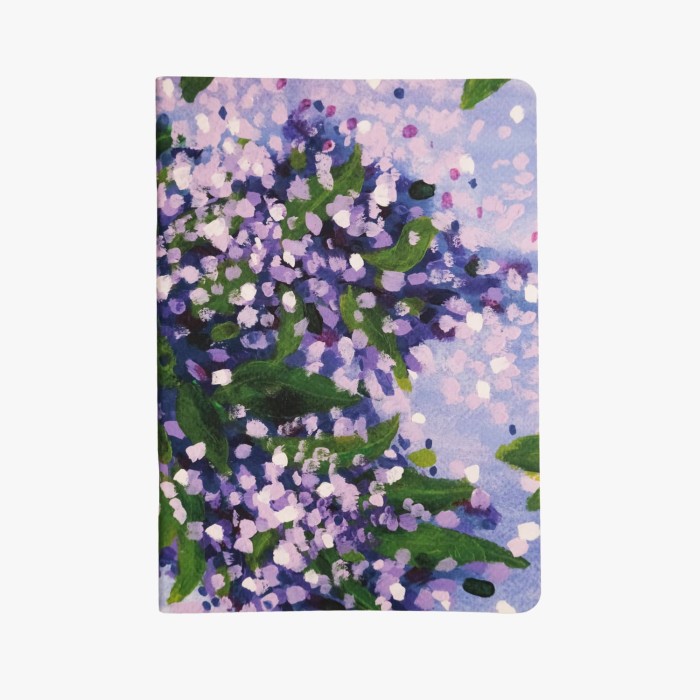 Devangari art zeszyt w kropki B5 Lilac Fairy