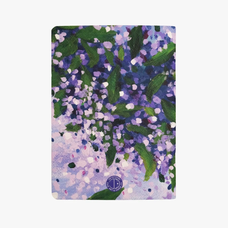 Devangari art zeszyt w kropki Lilac Fairy