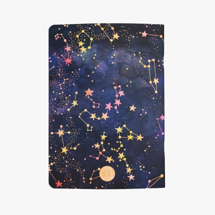 Devangari art zeszyt w kropki Shimmering Stars