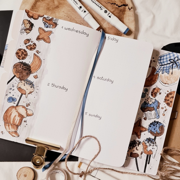 Custom bullet journal